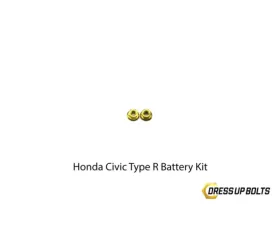 Dress Up Bolts Titanium Hardware Battery Kit Honda Civic Type R 2017-2021