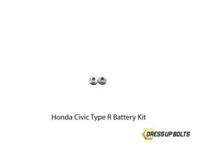 Dress Up Bolts Titanium Hardware Battery Kit Honda Civic Type R 2017-2021