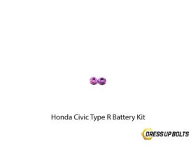 Dress Up Bolts Titanium Hardware Battery Kit Honda Civic Type R 2017-2021