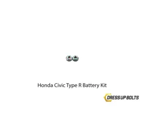 Dress Up Bolts Titanium Hardware Battery Kit Honda Civic Type R 2017-2021
