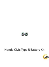 Dress Up Bolts Titanium Hardware Battery Kit Honda Civic Type R 2017-2021                                     - HON-040-Ti-TB - Image 2