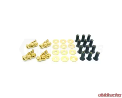 Dress Up Bolts Titanium Hardware Cooling Plate Kit Honda Civic Type R 2017-2021 - HON-041-Ti-GLD