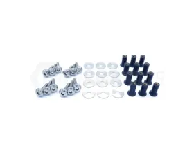 Dress Up Bolts Titanium Hardware Cooling Plate Kit Honda Civic Type R 2017-2021