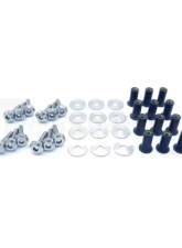 Dress Up Bolts Titanium Hardware Cooling Plate Kit Honda Civic Type R 2017-2021                                     - HON-041-Ti-POL - Image 2