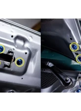 Dress Up Bolts Titanium Hardware Hood Kit Honda S2000 2000-2009                                     - HON-043-Ti-TB - Image 6