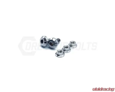 Dress Up Bolts Titanium Hardware Fuel Door Kit Honda S2000 2000-2009 - HON-046-Ti-POL