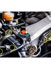 Dress Up Bolts Titanium Hardware Throttle Body Kit Honda S2000 F20C | F22C1 2000-2009                                     - HON-048-Ti-TB - Image 5
