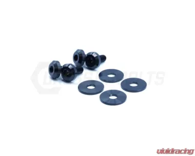 Dress Up Bolts Titanium Hardware Hood Kit Honda Civic Si 2016-2021 - HON-054-Ti-BLU