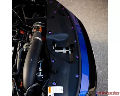 Dress Up Bolts Stage 1 Titanium Hardware Engine Bay Kit Honda Civic Si 2016-2021 - HON-056-Ti-PRP