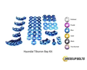 Dress Up Bolts Titanium Engine Bay Kit Hyundai Tiburon 2003-2008