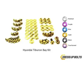 Dress Up Bolts Titanium Engine Bay Kit Hyundai Tiburon 2003-2008
