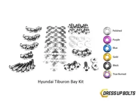 Dress Up Bolts Titanium Engine Bay Kit Hyundai Tiburon 2003-2008