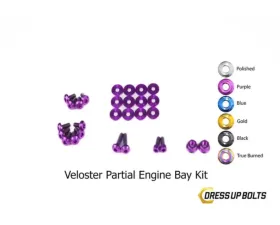 Dress Up Bolts Stage 1 Titanium Hardware Engine Bay Kit Hyundai Veloster 2012-2018