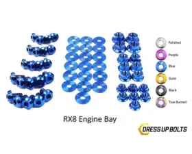 Dress Up Bolts Titanium Engine Bay Kit Mazda RX-8 FE 2003-2012