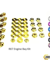 Dress Up Bolts Titanium Engine Bay Kit Mazda RX-7 FC/FC3S 1986-1991                                     - MAZ-008-Ti-GLD - Image 4