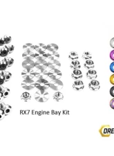 Dress Up Bolts Titanium Engine Bay Kit Mazda RX-7 FC/FC3S 1986-1991                                     - MAZ-008-Ti-POL - Image 4