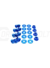 Dress Up Bolts Stage 1 Titanium Hardware Engine Bay Kit Mazda Miata 1989-1997                                     - MAZ-010-Ti-BLU - Image 2