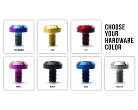 Dress Up Bolts Stage 1 Titanium Hardware Engine Bay Kit Mazda Speed3 2007-2009