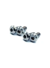 Dress Up Bolts Titanium Hardware Hood Kit Mazda Speed3 2007-2009                                     - MAZ-014-Ti-BLK - Image 2