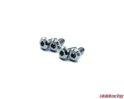 Dress Up Bolts Titanium Hardware Hood Kit Mazda Speed3 2007-2009 - MAZ-014-Ti-BLK