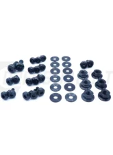Dress Up Bolts Stage 1 Titanium Hardware Engine Bay Kit Mitsubishi Evo VIII                                     - MIT-001-Ti-BLK - Image 2