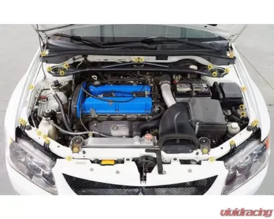 Dress Up Bolts Stage 1 Titanium Hardware Engine Bay Kit Mitsubishi Evo VIII - MIT-001-Ti-TB