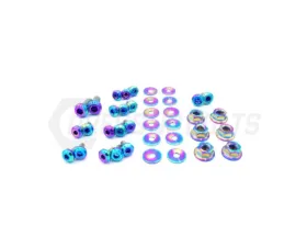Dress Up Bolts Stage 1 Titanium Hardware Engine Bay Kit Mitsubishi Evo VIII
