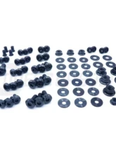 Dress Up Bolts Stage 2 Titanium Hardware Engine Bay Kit Mitsubishi Evo VIII                                     - MIT-003-Ti-BLK - Image 2