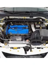 Dress Up Bolts Stage 2 Titanium Hardware Engine Bay Kit Mitsubishi Evo VIII                                     - MIT-003-Ti-BLU - Image 2