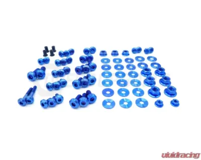 Dress Up Bolts Stage 2 Titanium Hardware Engine Bay Kit Mitsubishi Evo VIII - MIT-003-Ti-BLU