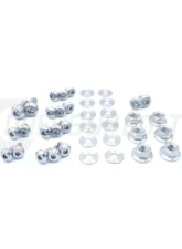 Dress Up Bolts Stage 1 Titanium Hardware Engine Bay Kit Mitsubishi Evo IX                                     - MIT-005-Ti-POL - Image 2