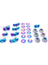 Dress Up Bolts Stage 1 Titanium Hardware Engine Bay Kit Mitsubishi Evo IX                                     - MIT-005-Ti-TB - Image 2