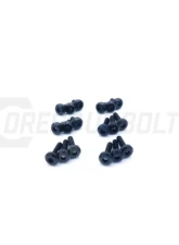 Dress Up Bolts Stage 1 Titanium Hardware Engine Kit Mitsubishi 4G63 Engine                                     - MIT-006-Ti-BLK - Image 2