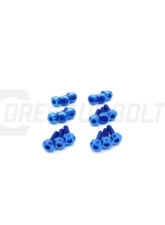 Dress Up Bolts Stage 1 Titanium Hardware Engine Kit Mitsubishi 4G63 Engine                                     - MIT-006-Ti-BLU - Image 2