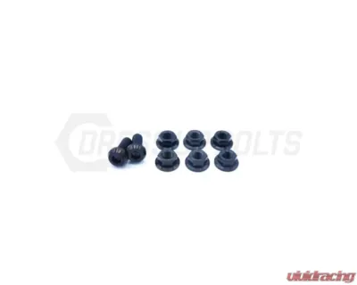 Dress Up Bolts Titanium Strut Tower Kit Mitsubishi Evo VIII 2003-2005 - MIT-011-Ti-BLK