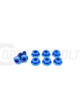 Dress Up Bolts Titanium Strut Tower Kit Mitsubishi Evo VIII 2003-2005                                     - MIT-011-Ti-BLU - Image 2