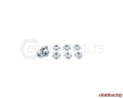 Dress Up Bolts Titanium Strut Tower Kit Mitsubishi Evo IX 2006-2007 - MIT-012-Ti-POL