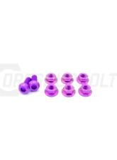 Dress Up Bolts Titanium Strut Tower Kit Mitsubishi Evo IX 2006-2007                                     - MIT-012-Ti-PRP - Image 2