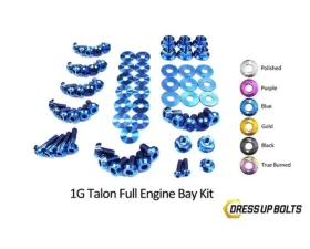 Dress Up Bolts Titanium Full Engine Bay Kit Eagle 1G Talon DSM 1990-1994