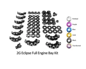 Dress Up Bolts Titanium Full Engine Bay Kit Eagle 2G Talon DSM 1995-1999