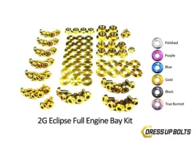 Dress Up Bolts Titanium Full Engine Bay Kit Eagle 2G Talon DSM 1995-1999