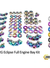 Dress Up Bolts Titanium Full Engine Bay Kit Eagle 2G Talon DSM 1995-1999                                     - MIT-019-Ti-TB - Image 4
