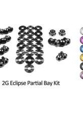 Dress Up Bolts Titanium Partial Engine Bay Kit Eagle 2G Talon DSM 1995-1999                                     - MIT-020-Ti-BLK - Image 4