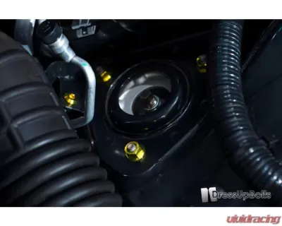 Dress Up Bolts Titanium Engine Bay Kit Infiniti G37 Coupe | Sedan 2008-2013 - NIS-005-Ti-TB
