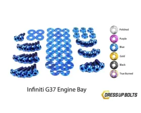 Dress Up Bolts Titanium Engine Bay Kit Infiniti G37 Coupe | Sedan 2008-2013