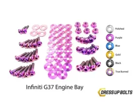 Dress Up Bolts Titanium Engine Bay Kit Infiniti G37 Coupe | Sedan 2008-2013