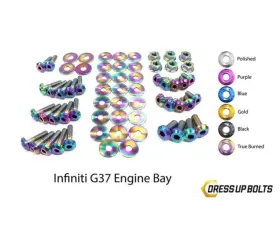 Dress Up Bolts Titanium Engine Bay Kit Infiniti G37 Coupe | Sedan 2008-2013