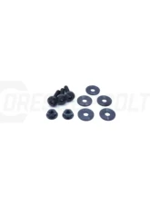 Dress Up Bolts Titanium Hardware Engine Cover Kit Nissan | Infiniti VQ37VHR Engine 2008+                                     - NIS-006-Ti-BLK - Image 2