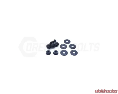 Dress Up Bolts Titanium Hardware Engine Cover Kit Nissan | Infiniti VQ37VHR Engine 2008+ - NIS-006-Ti-BLK