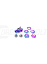 Dress Up Bolts Titanium Hardware Engine Cover Kit Nissan | Infiniti VQ37VHR Engine 2008+                                     - NIS-006-Ti-TB - Image 2